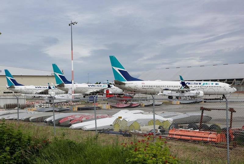 La segunda aerolínea más grande de Canadá interrumpe nueve rutas hacia Estados Unidos.