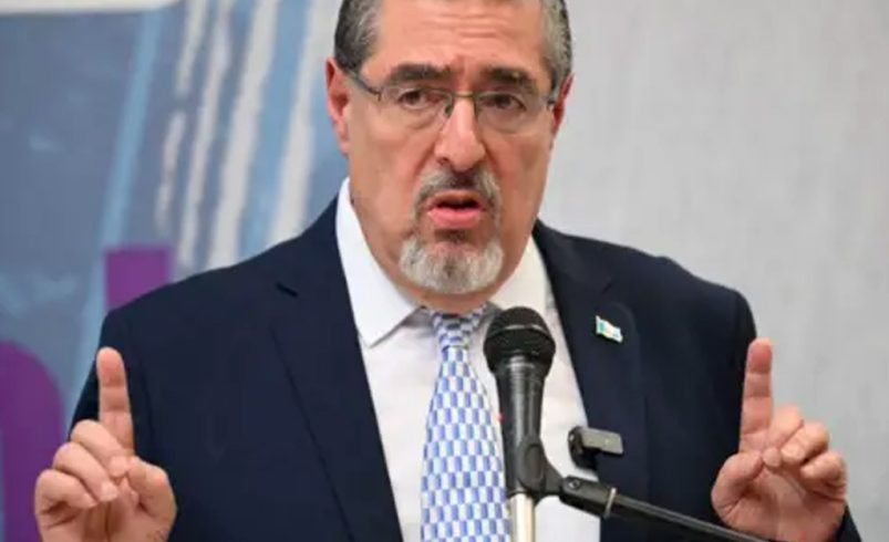 El presidente de Guatemala confirma la colaboración con el Comando Sur de EE. UU. para la siguiente compañía.
