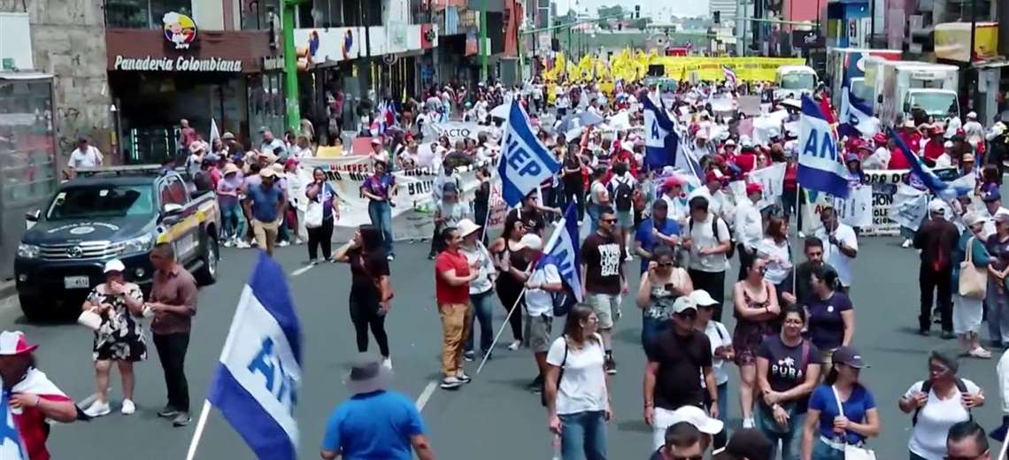 VIDEO: Los trabajadores de San José marcharon de esta manera
