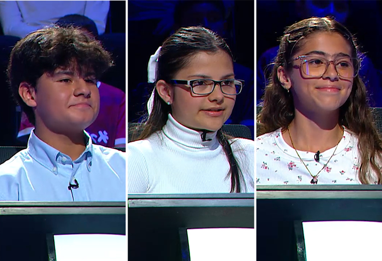 Tres jóvenes mostraron su conocimiento en la «silla caliente» de QQSM