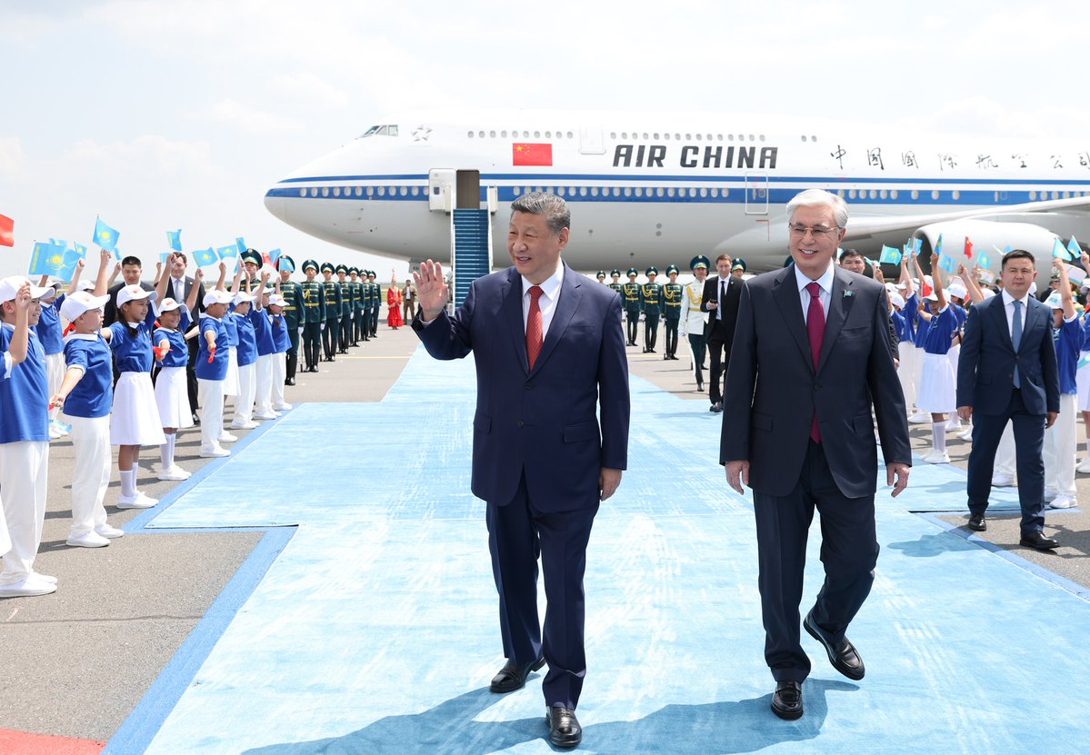 Xi llega a Astana para II Central Chino Cumbre

 – Reporte Tico