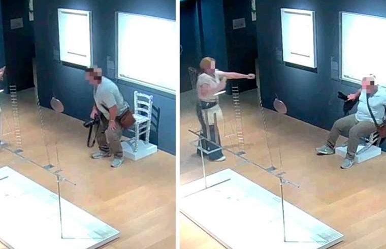 La pareja rompe la «silla de van gogh» cuando intenta tomar una foto del museo italiano

 – Reporte Tico