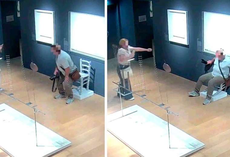 La pareja rompe la «silla de van gogh» cuando intenta tomar una foto del museo italiano

 – Reporte Tico