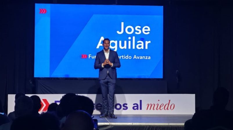 Candidato de José Aguilar: lanzamiento del partido Avanza

 – Reporte Tico