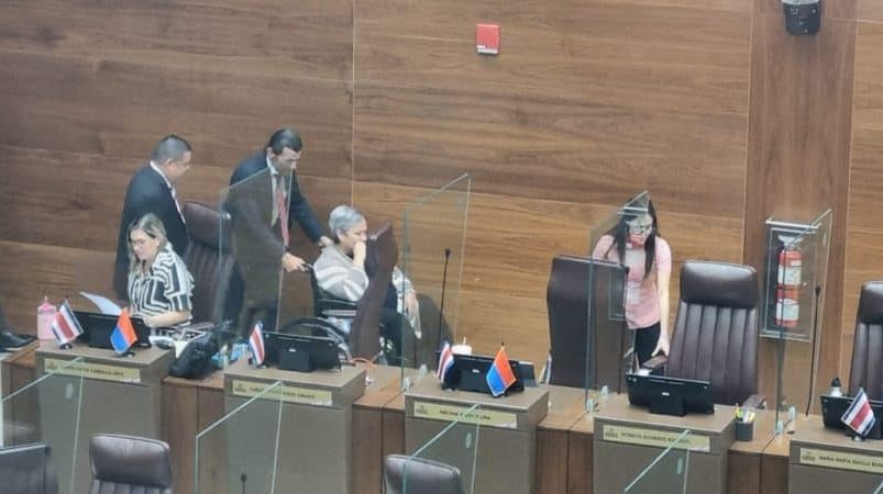 Diputado Carolina Delgado PLN sufrió una reducción en la Asamblea Parlamentaria Legislativa

 – Reporte Tico