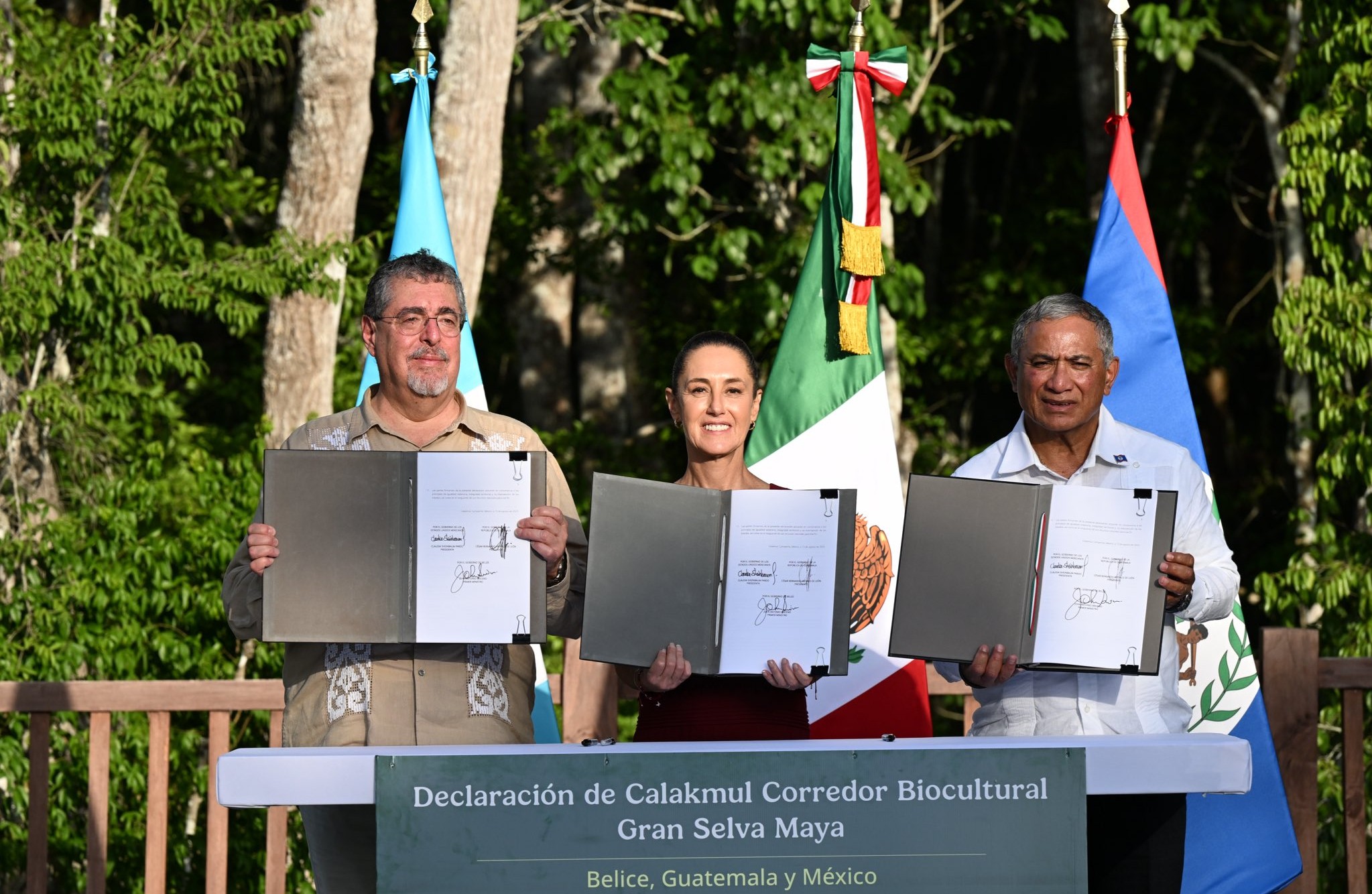 México, Guatemala y Belica proclaman la creación del corredor bicultural Grand Selva Maya

 – Reporte Tico