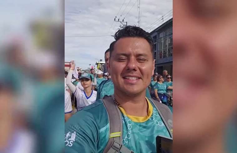 «Es un acto de gratitud»: Johnny López culmina la peregrinación de 120 km a la basílica

 – Reporte Tico