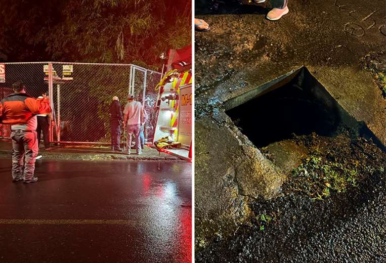 Carrera contra el tiempo para salvar a Niño, que cayó en Alcantarilla en Purral de Goicoechea

 – Reporte Tico