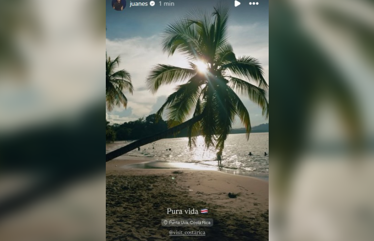 ¡Juanes está en Costa Rica!

 – Reporte Tico