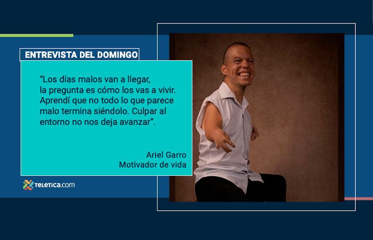 Impactante testimonio: No tiene brazos largos, pero sostiene a miles con su mensaje – Reporte Tico