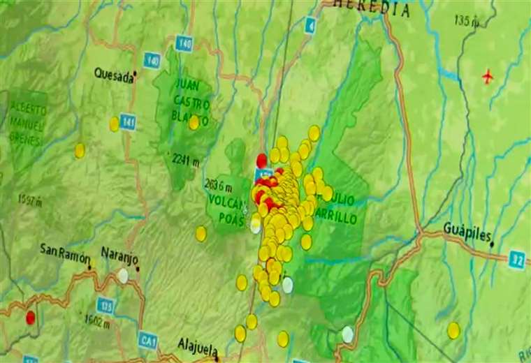 El sismo de este lunes fue provocado por una falla poco conocida en San José

 – Reporte Tico