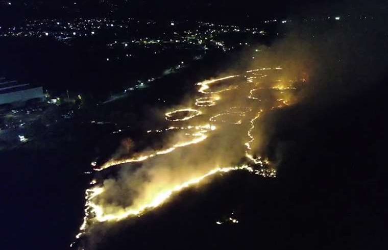 ¡Impresionante! El gran incendio en La Guácima se pudo ver desde el aire

 – Reporte Tico