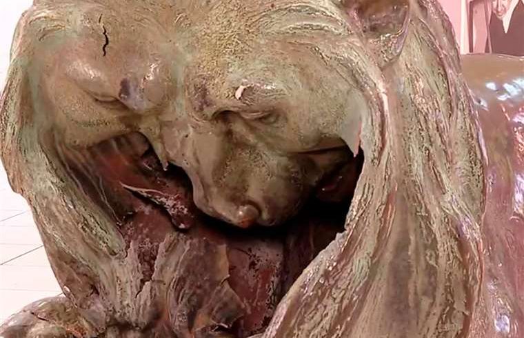 Ministerio de Cultura aún no encuentra huella de parte dañada de un monumento a León Cortés

 – Reporte Tico