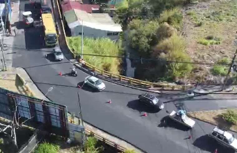 El proyecto de ampliación de la vía hacia el centro de Heredia tiene dos años de retraso

 – Reporte Tico